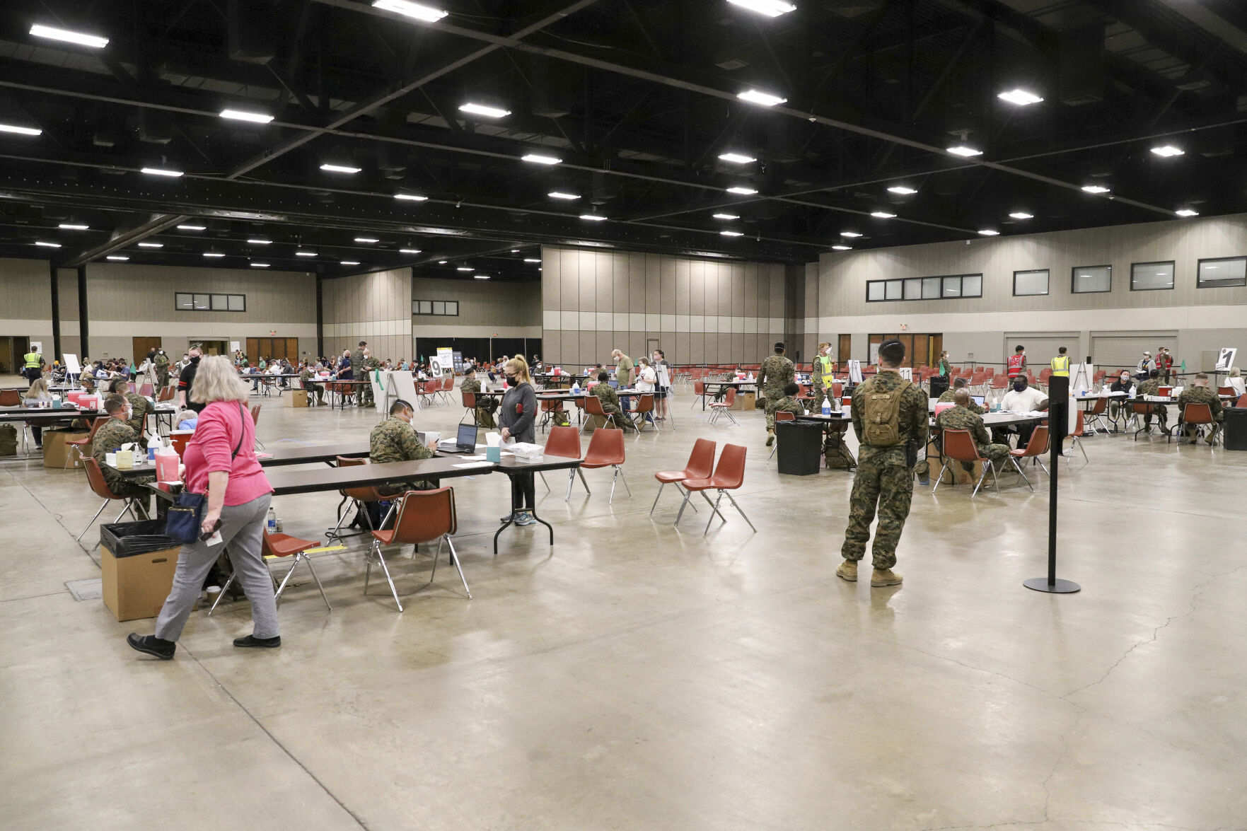 Photos: All adults in Texas are now eligible to receive COVID-19 vaccines